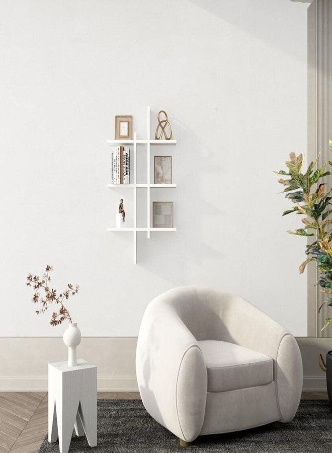 صن بيرد ورق جدران أبيض من صن بيرد، ورق لاصق أبيض غير لامع، ورق لاصق ذاتي اللصق قابل للإزالة، لفة فيلم فينيل سميك للخزائن وغرفة النوم لتزيين الجدران (60 × 200 سم) - Image 5